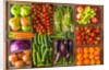 Fruit and vegetables in boxes by Assaf Frank
